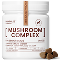 Mushroom immune support lipoma supplement for senior dogs Turkey Tail Reishi Lion's Mane