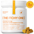 Dog itchy skin relief supplement all-in-one formula