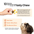 Pawpulse Formula daily joint supplement for small dogs: effective, pre-measured chews to improve canine mobility and support comfortable movement.
